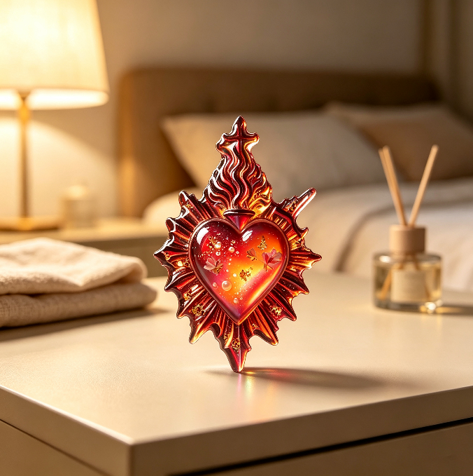 3-in-1 Sacred Heart Decorative Resin Mold