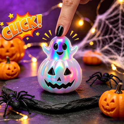 Handmade Cute Pumpkin Ghost Glow-in-the-Dark Fidget Clicker Toy Resin Mold【First-of-Its-Kind & Exclusive】 (Copy)