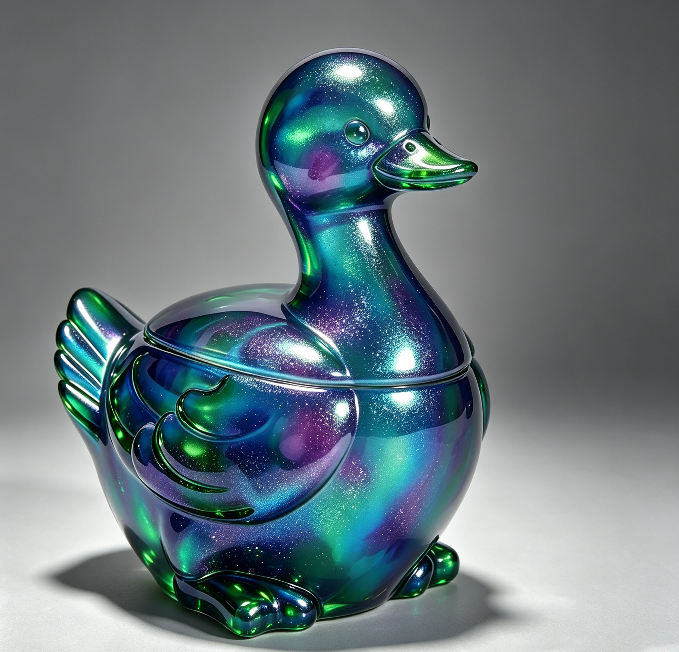 【VIP EXCLUSIVE】 Handmade Cute Duck Storage Jar Resin Mold