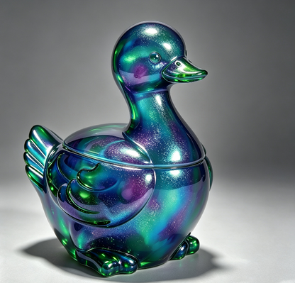 【VIP EXCLUSIVE】 Handmade Cute Duck Storage Jar Resin Mold
