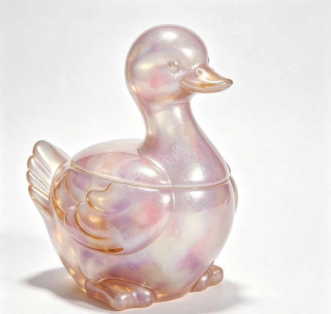【VIP EXCLUSIVE】 Handmade Cute Duck Storage Jar Resin Mold