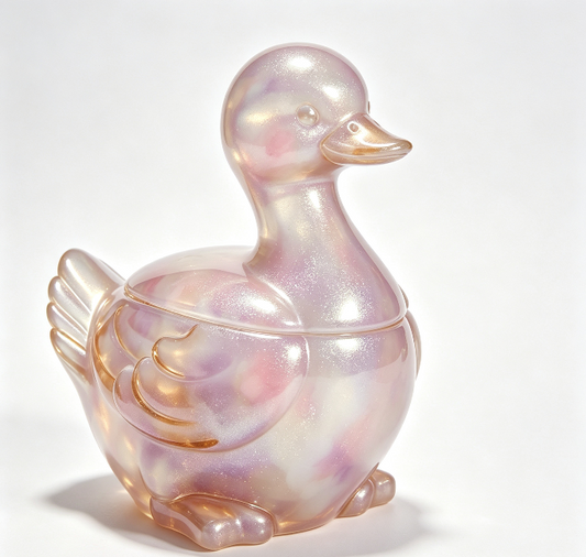 【VIP EXCLUSIVE】 Handmade Cute Duck Storage Jar Resin Mold