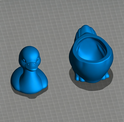 【VIP EXCLUSIVE】 Handmade Cute Duck Storage Jar Resin Mold