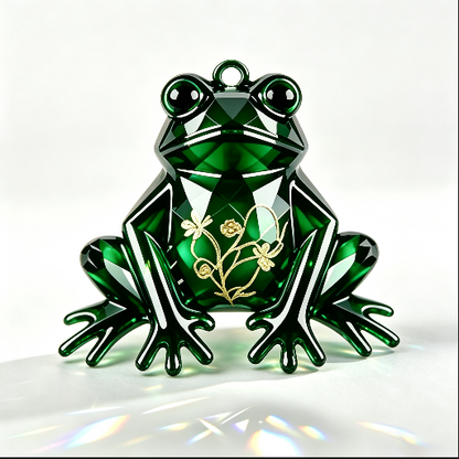 【VIP EXCLUSIVE】Handmade Diamond-Cut Woodland Animal Half-3D Pendant Resin Mold Set with Hanging Holes