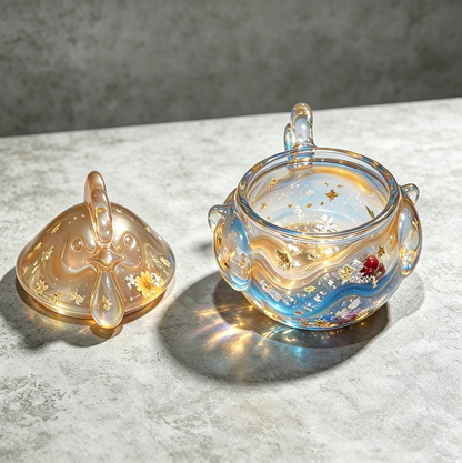 【VIP EXCLUSIVE】Handmade Cute Chicken-Shaped Big Belly Storage Jar Resin Mold