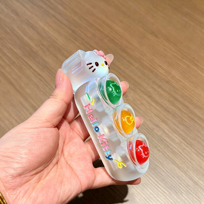 Handmade Cute Long Cat Multi-Click Fidget Toy Resin Mold
