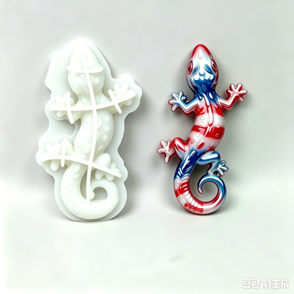 Gecko Figurine Resin Mold