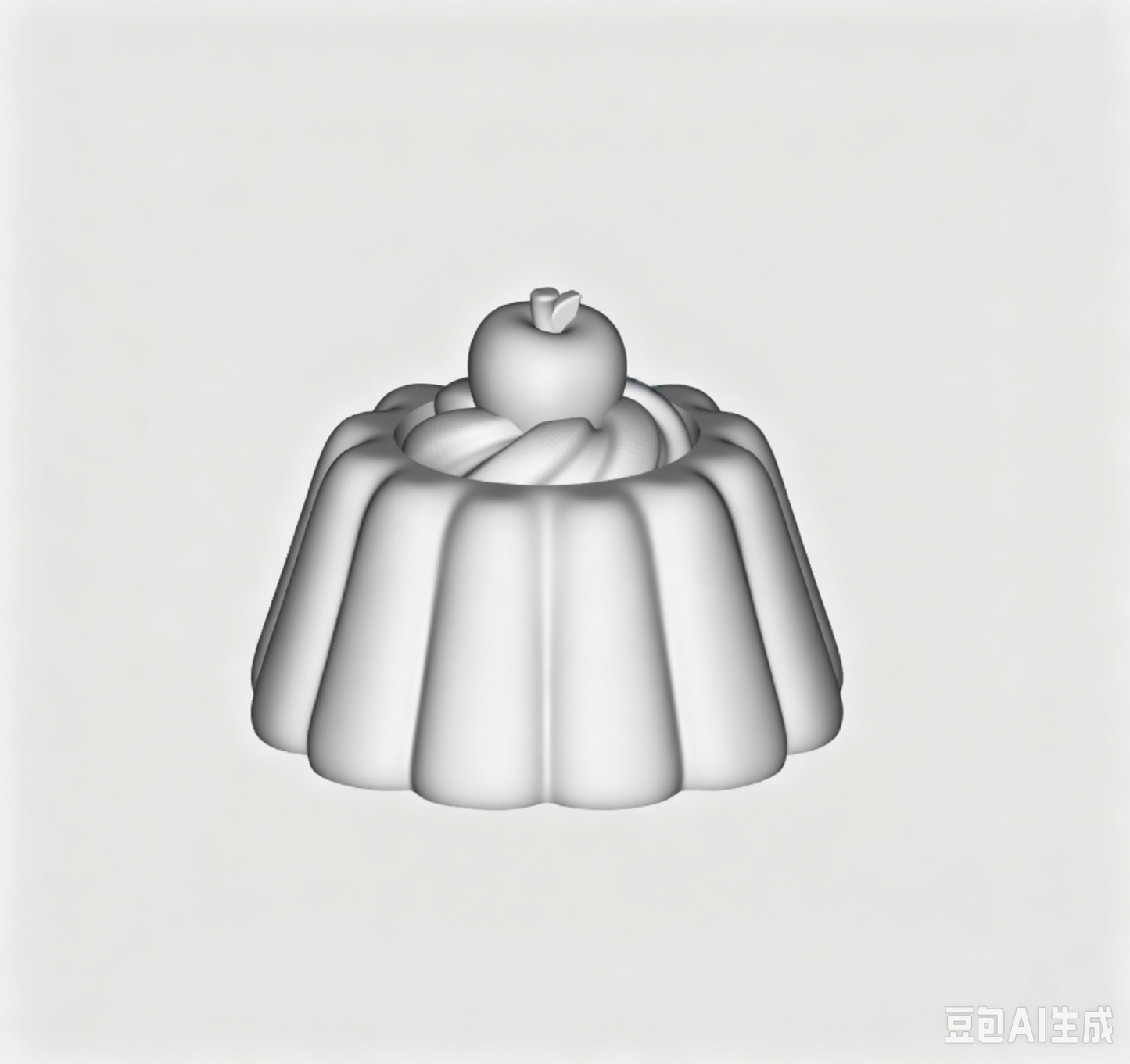 【VIP EXCLUSIVE】Handmade Cute Apple Pudding Fidget Clicker Resin Mold