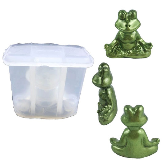 Yoga Frog Ornament Resin Mold