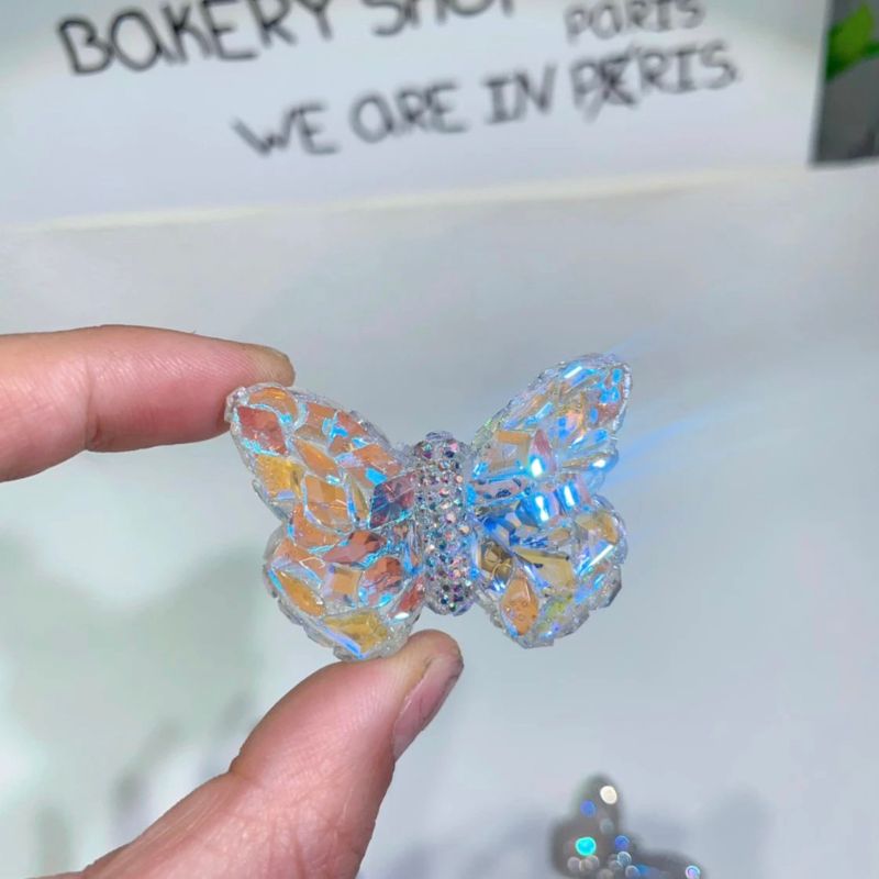 Diamond Butterfly Decoration Resin Mold