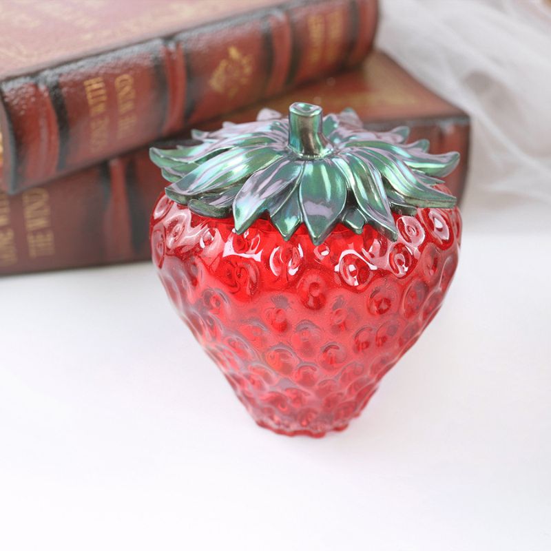 Strawberry Shape Storage Box Resin Mold