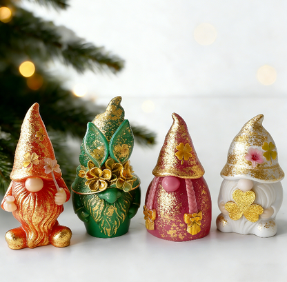 St. Patrick's Day Themed Gnome Decorative Resin Mold