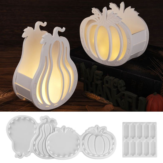 Hollow Pumpkin Storage Ornament Resin Molds
