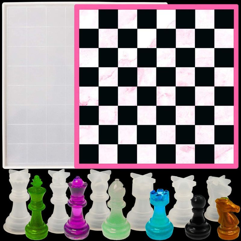 Chess Resin Silicone Mold