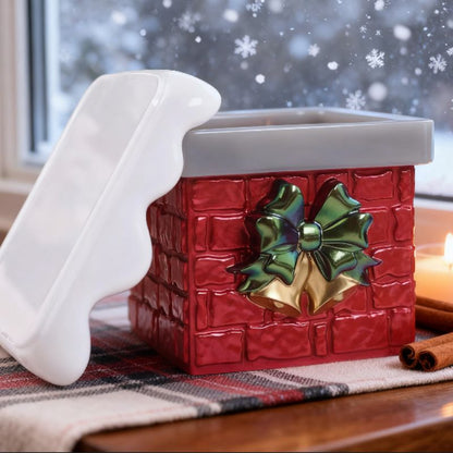 Christmas Chimney Storage Jar Resin Mold