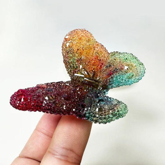 Handmade Diamond Butterfly Brooch Decoration Resin Molds