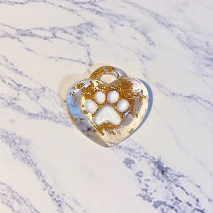 Handmade Puffy Heart with Claw Jewelry Pendant Resin Mold