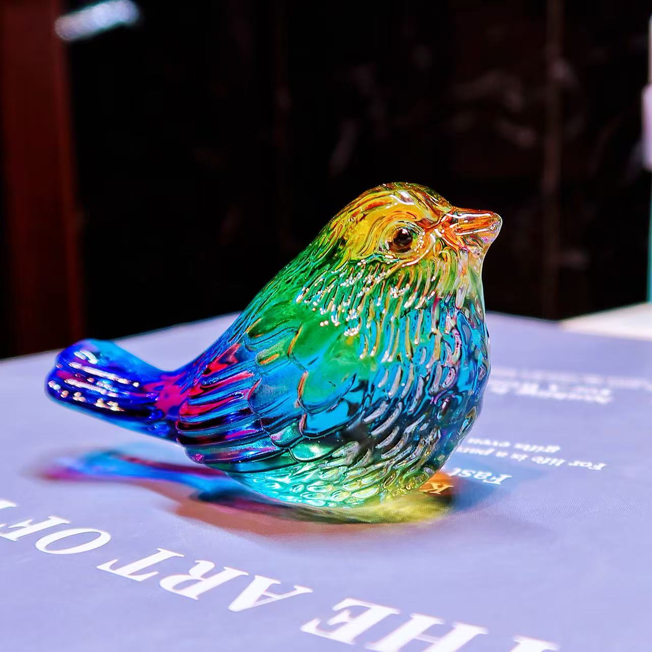 Handmade Crystal Bird Ornament Resin Mold