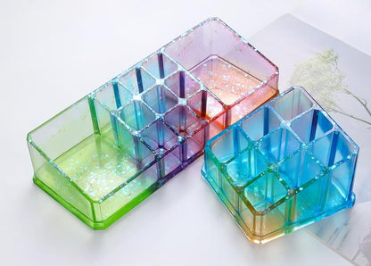 Lipstick Storage Box Resin Mold Jewelry Storage Boxes