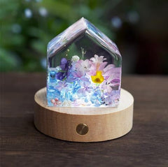 Forest Small House Resin Mold Plant Small House