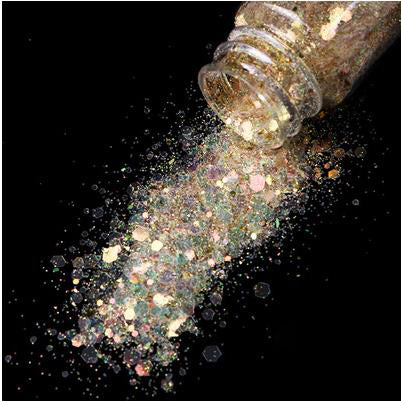 8 Colors Ultra Glossy Glitter for Resin