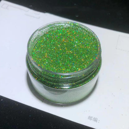 16 Colors 0.3mm Laser Glitter for Resin