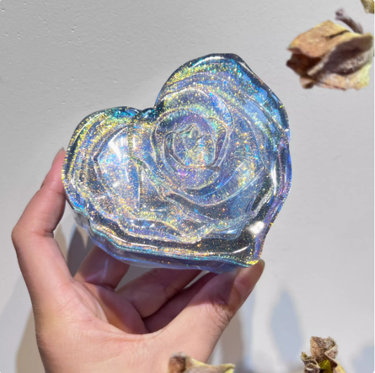 Rose Storage Box Resin Mold