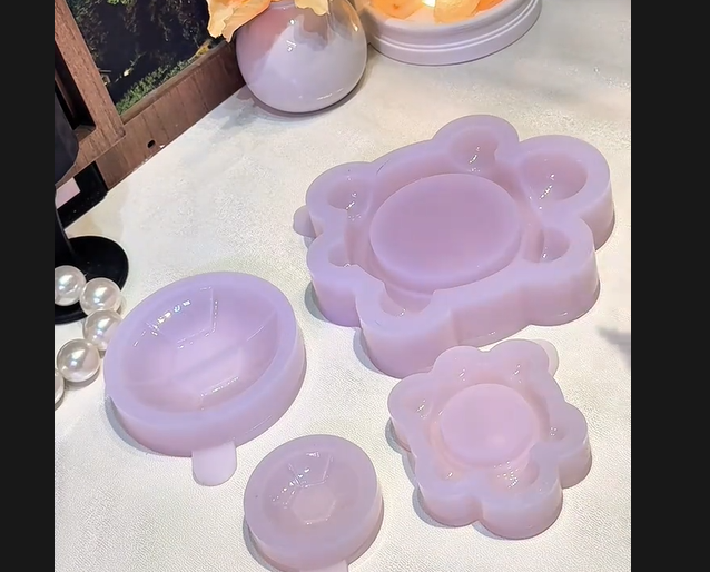 Handmade Cute Turtle Storage Resin Mold Set(with Turtle Shell Mold)