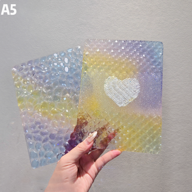 Molde de resina para cuaderno de diamantes hecho a mano 