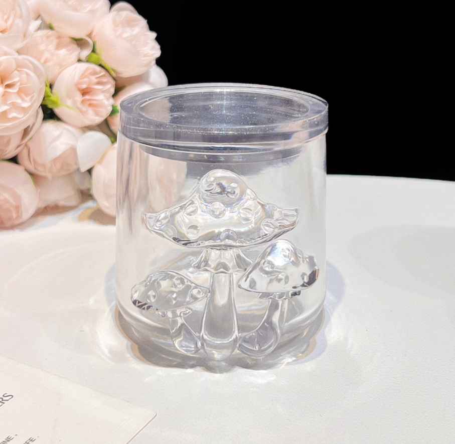 3D Mushroom Storage Jar Resin Mold Set