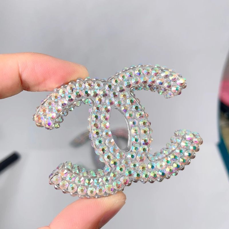 Handmade Diamond Chanel Logo Ornament Resin Molds