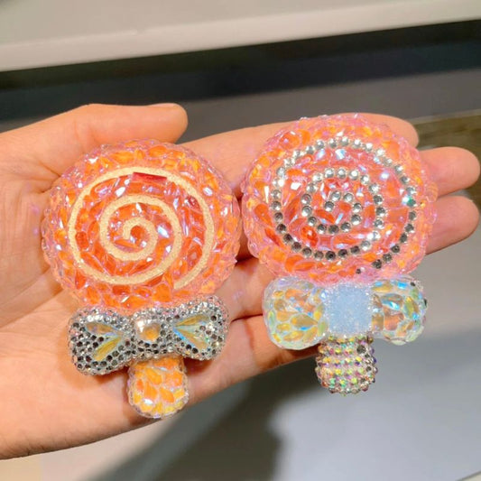 Handmade Diamond Lollipop Decoration Resin Mold