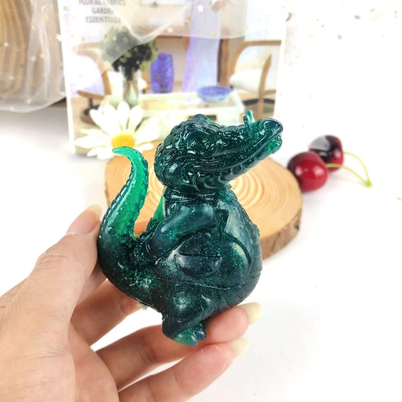 Crocodile Ornament Resin Mold