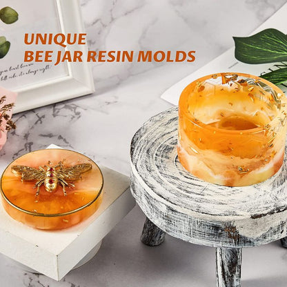 Bee Storage Jar Resin Mold