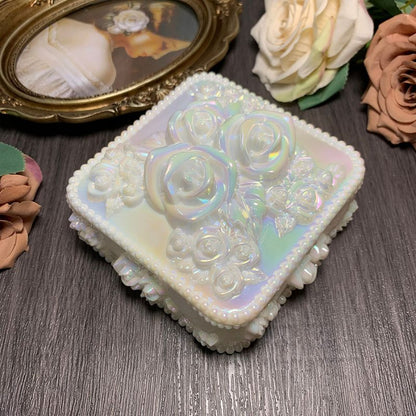 IntoResin Handmade Silicone Rose Box Resin Mold（spend ONE KILO silicone mold making）