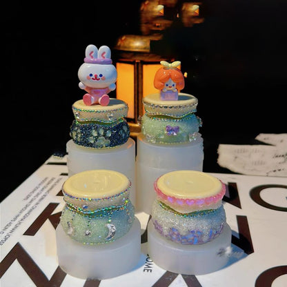 Handmade Diamond Pudding Storage Jar Mold