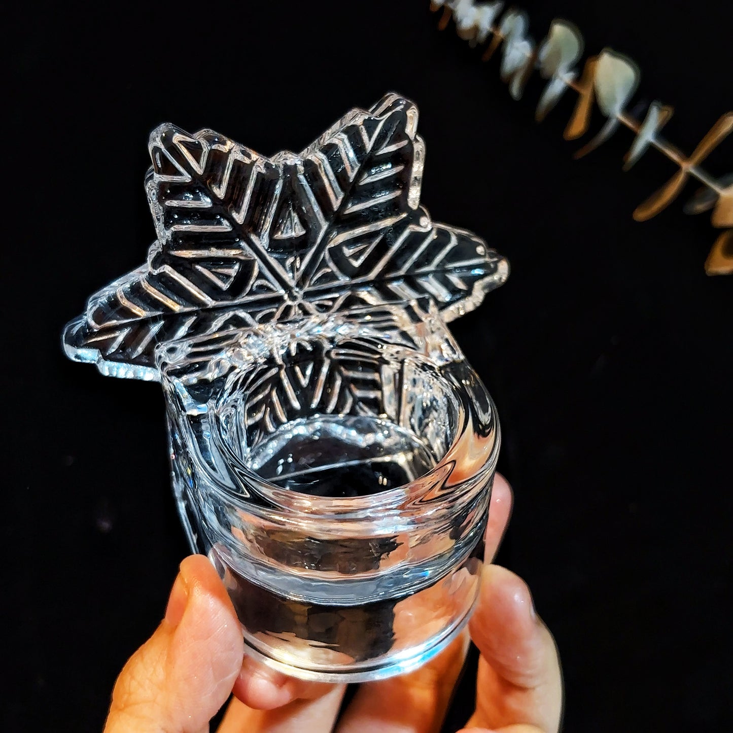 Handmade Crystal Christmas Candlestick Resin Mold