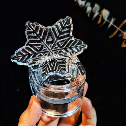 Handmade Crystal Christmas Candlestick Resin Mold