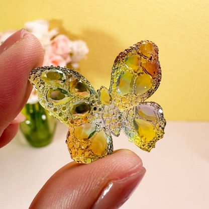 3 In 1 Handmade Diamond Butterfly Jewelry Decoration Resin Mold
