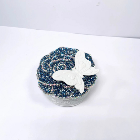 Handmade Diamond Rose Butterfly Box Resin Mold Set