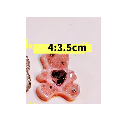 Handmade Crystal Diamond 17pcs Hairpin Ornament Resin Mold