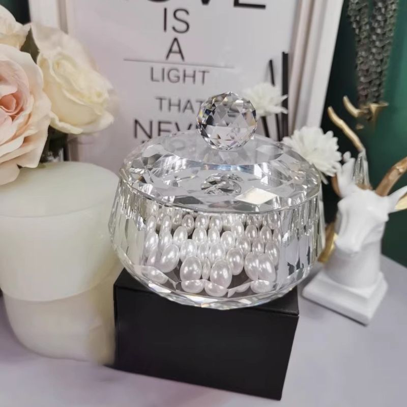 Handmade Crystal Storage Jar Resin Mold