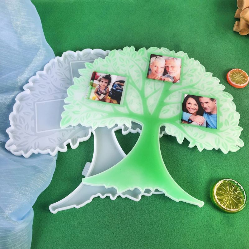 Tree of Life Photo Frame Resin Mold