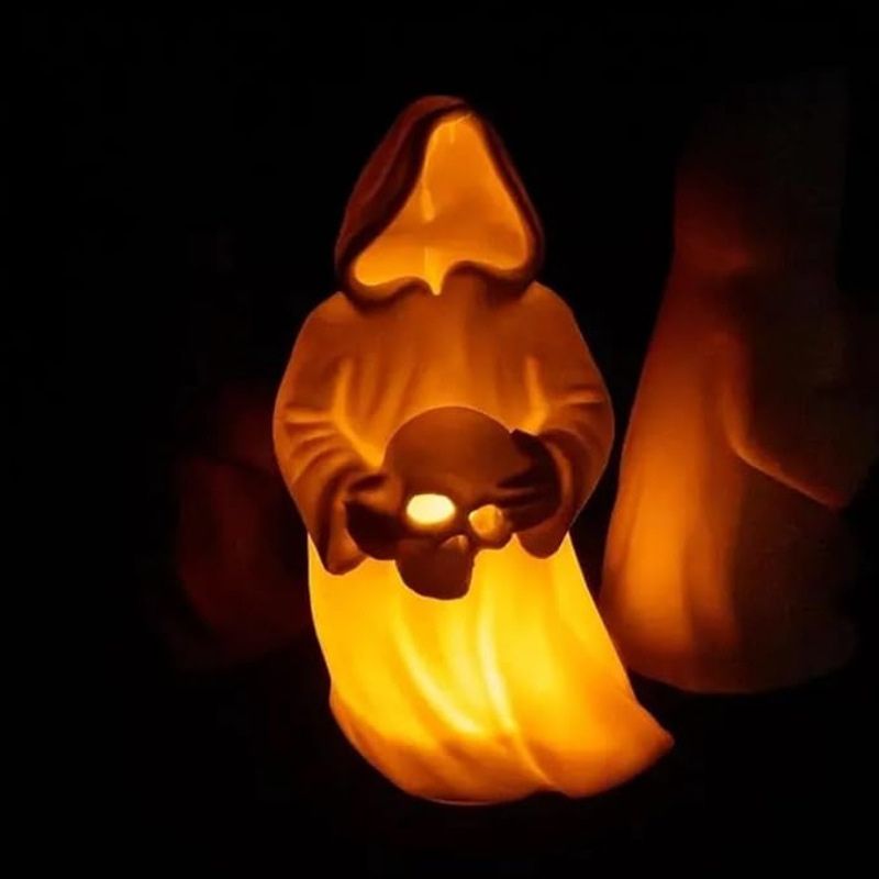 Handmade Ghost & Skull Ornament Resin Mold