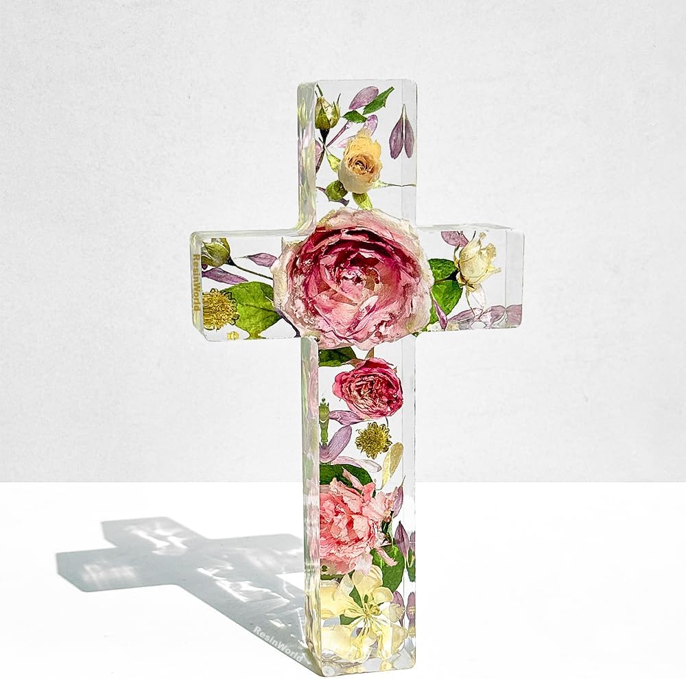 9-inch Classic Cross Ornament Resin Mold