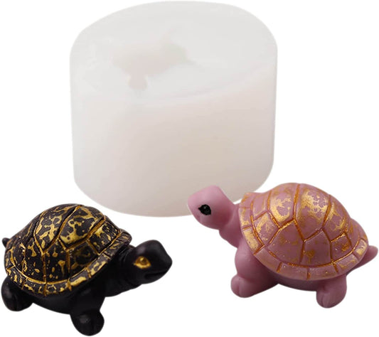 3D Small Turtle Resin Mold Ornaments Aromatherapy