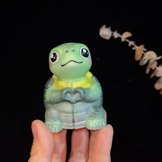 Heart Gesture Turtle Frog Bulldog Ornament Resin Molds