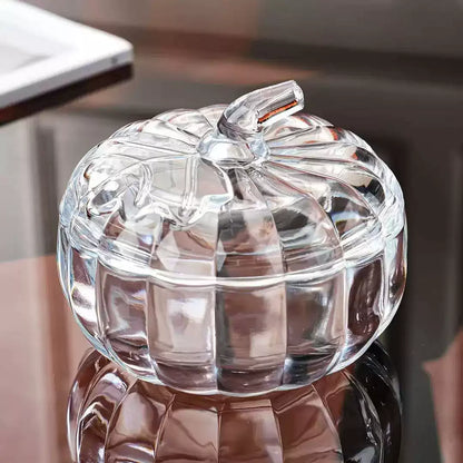 Handmade Crystal Pumpkin Large Storage Jar Resin Mold