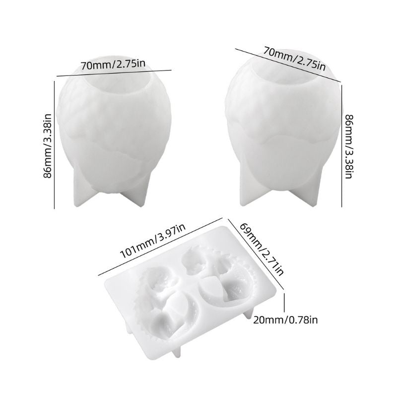 Dragon Egg Ornament Resin Mold