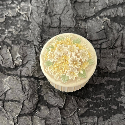 Handmade 3D Flower Storage Jar Resin Molds